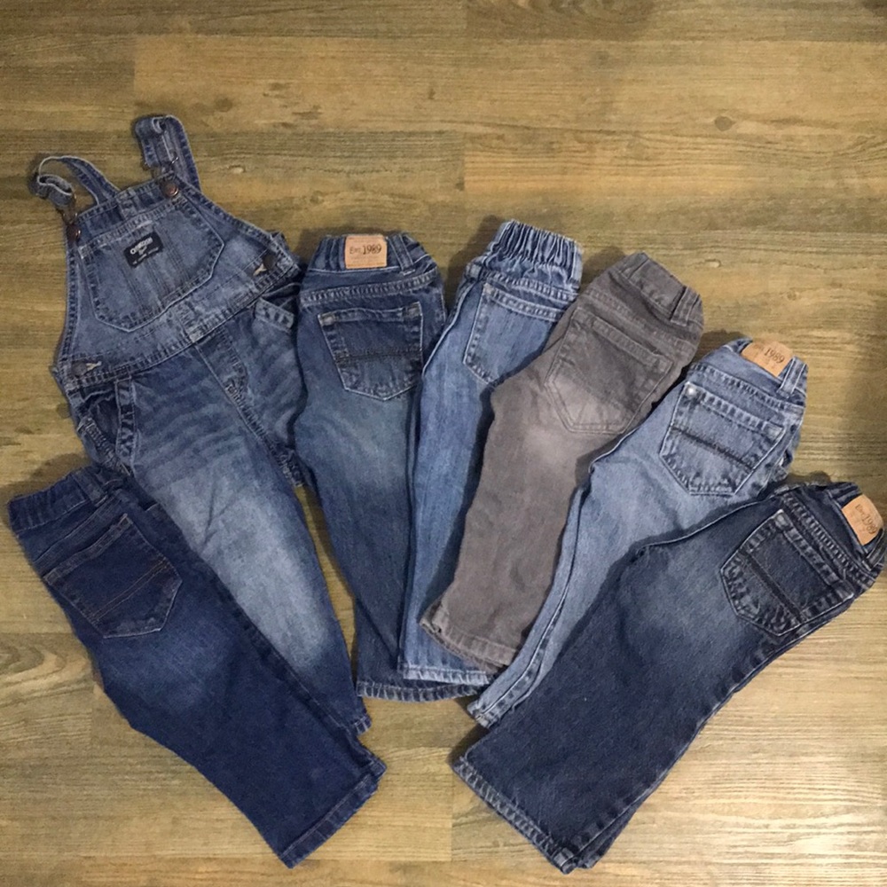 18-24 Months Jeans/ Overalls Lot